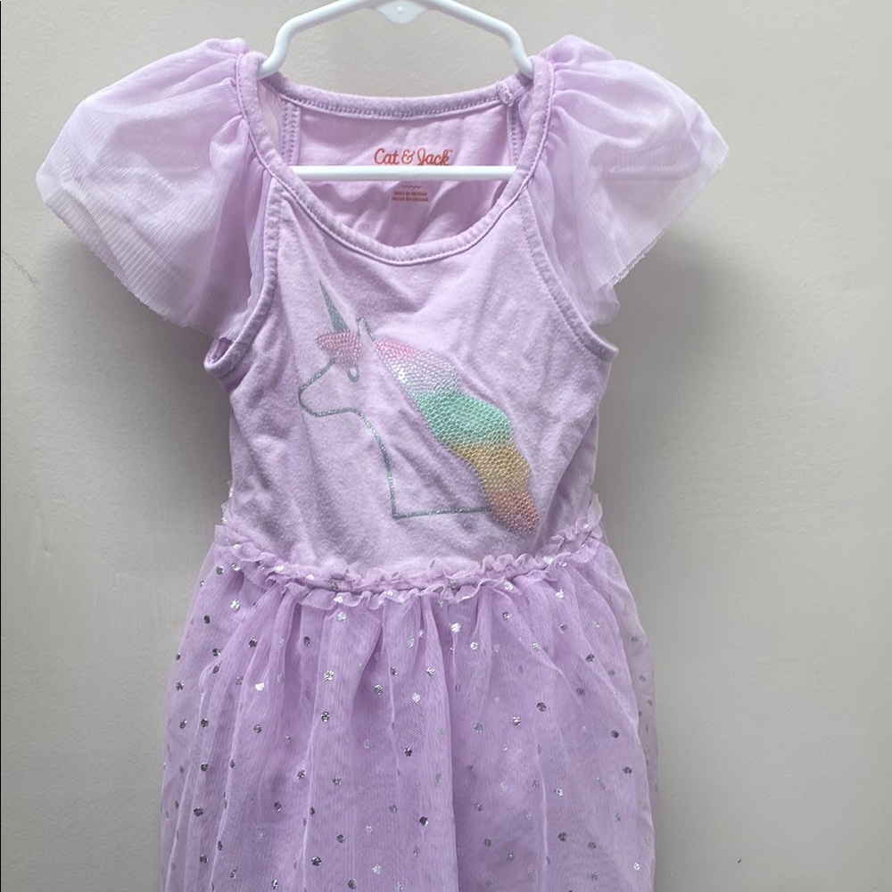 Cat & Jack Unicorn Dress in Lavender